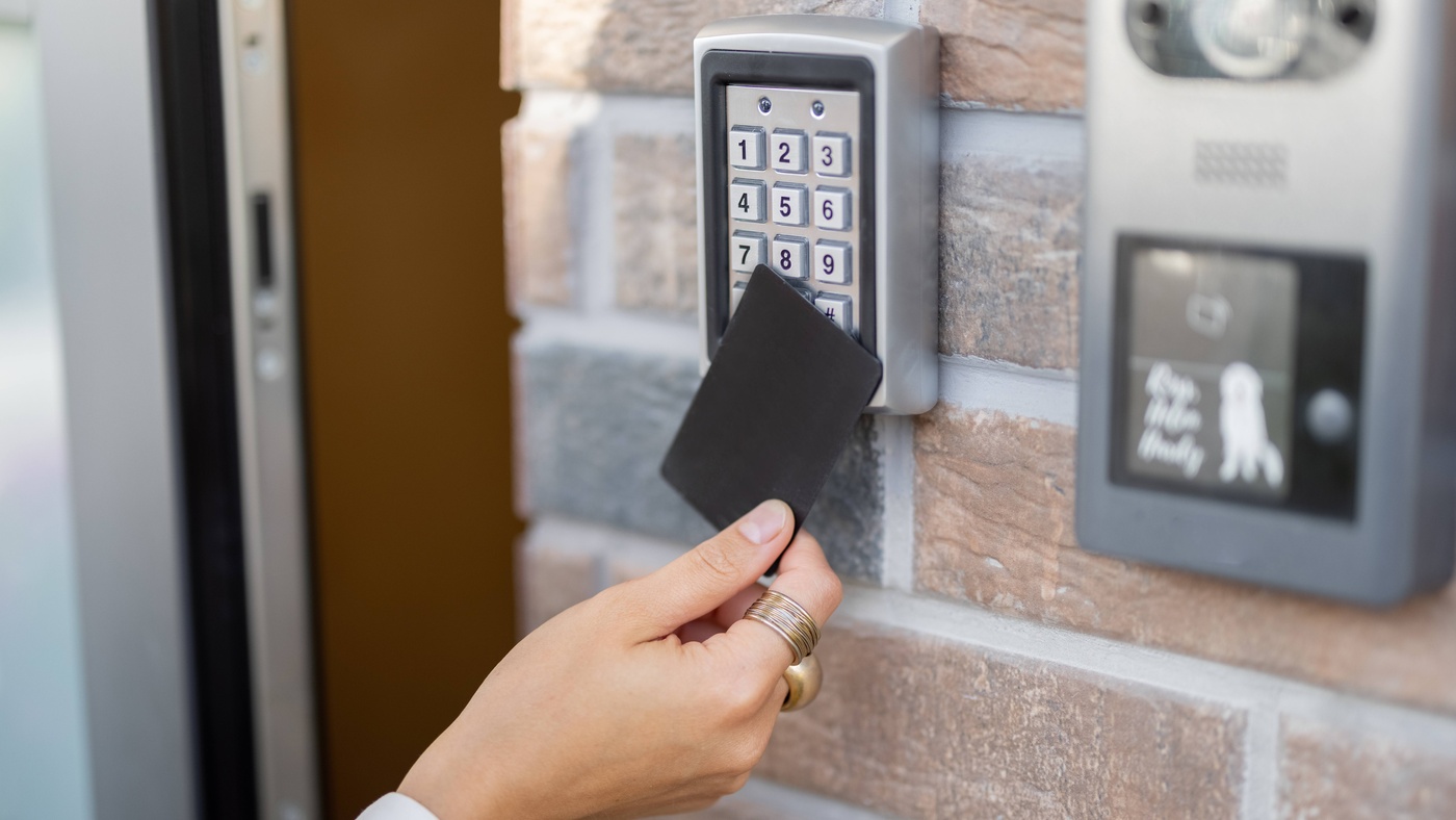 Commercial access control systems on Paxton Net2, Salto and ACT platforms with fob, mobile and biometric credentials installed by DACT